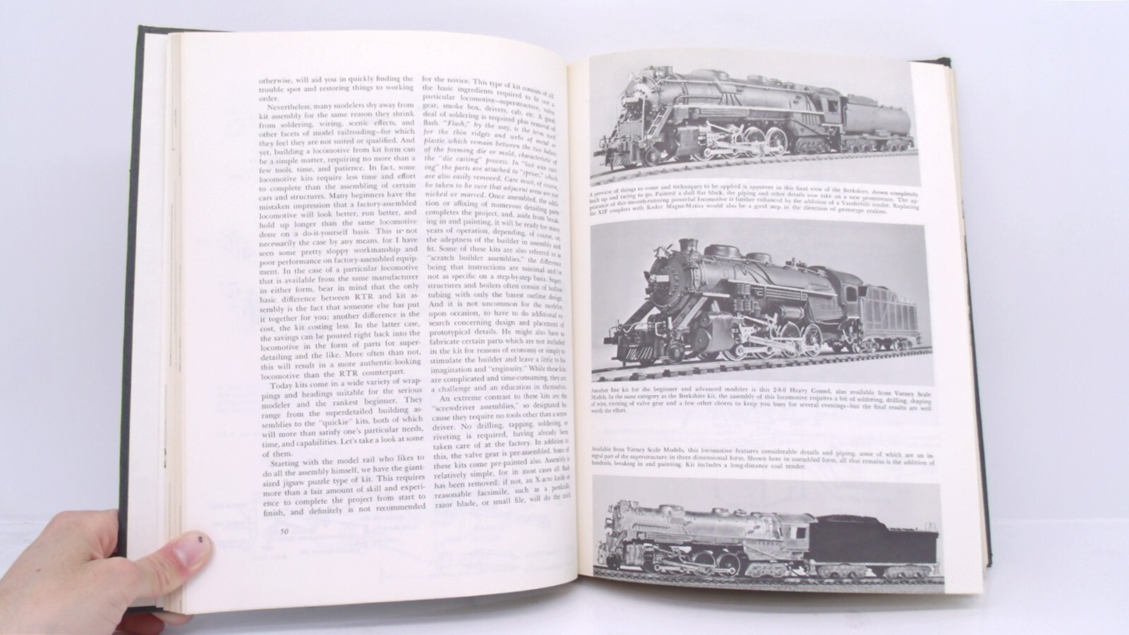 The Complete Book Model Railroading Loco Engine Sutton Hardcover Train Book 1964
