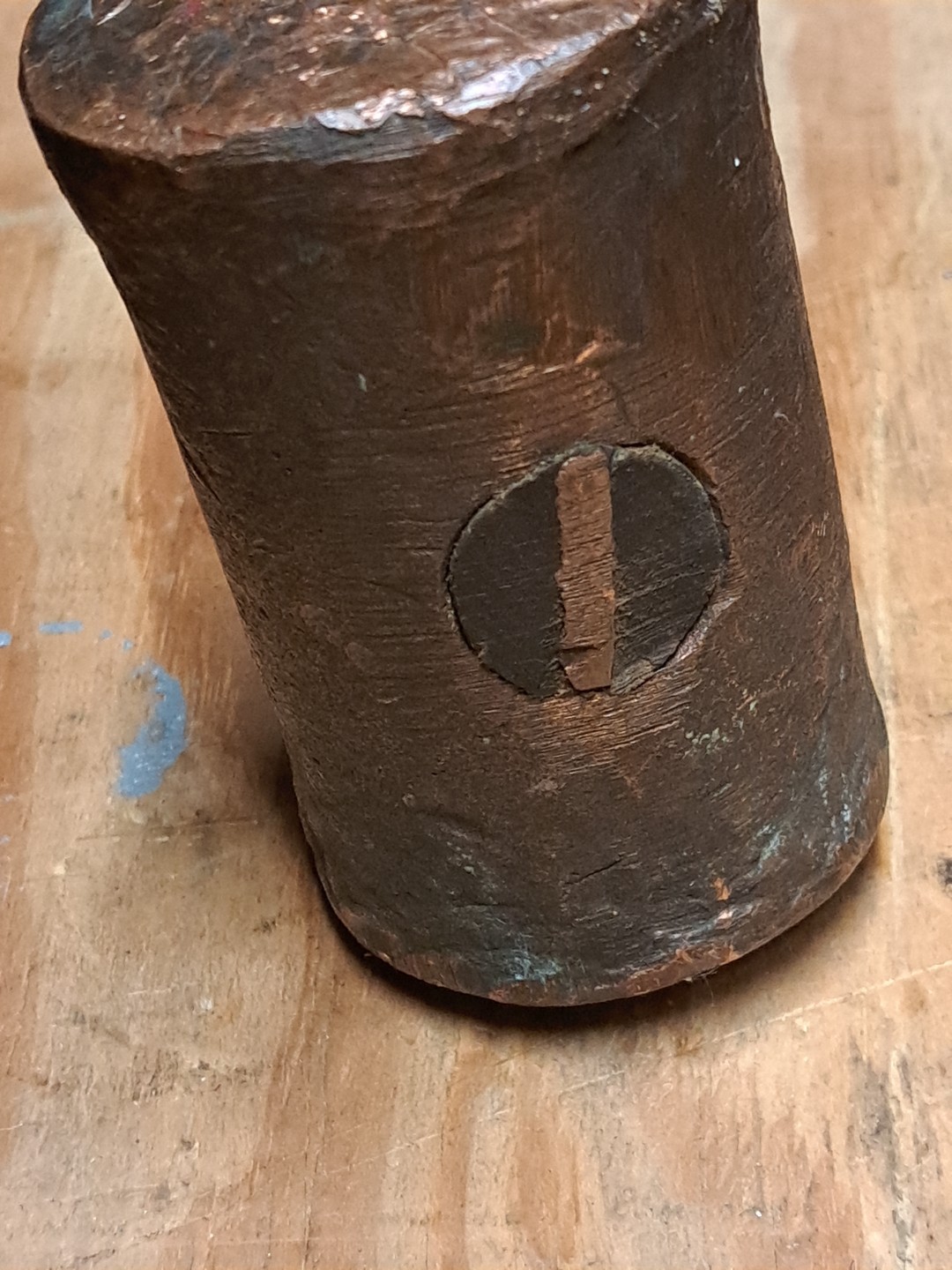 Temco #6 6lb. Solid Copper Sledge Hammer