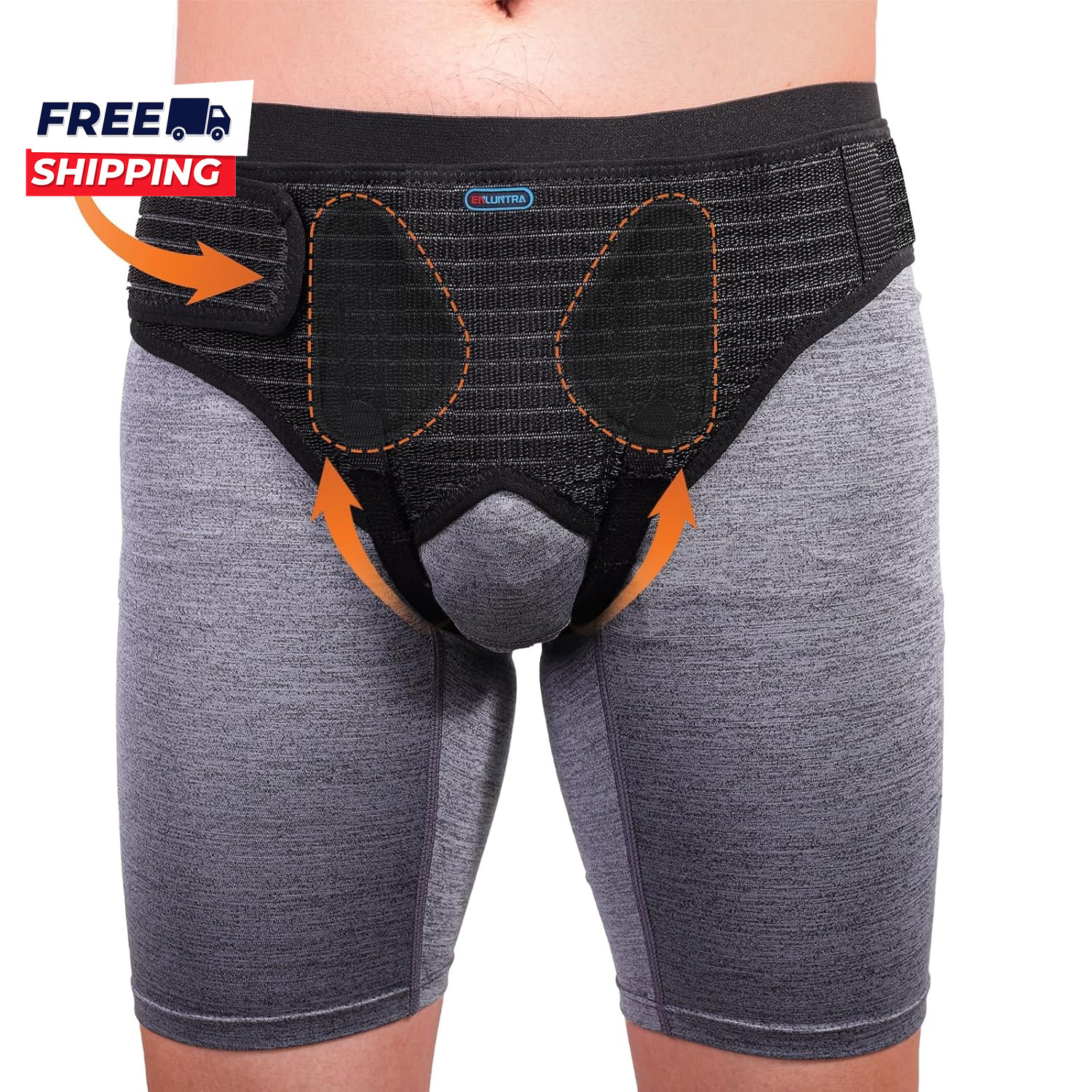 Hernia Belts for Men  Adjustable Inguinal Hernia Support Belt for Men & Women