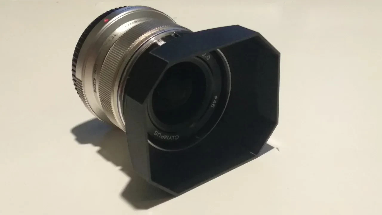 Olympus 12mm f2.0 Lens Hood – Protective Lens Hood for Classic Olympus 12mm Lens