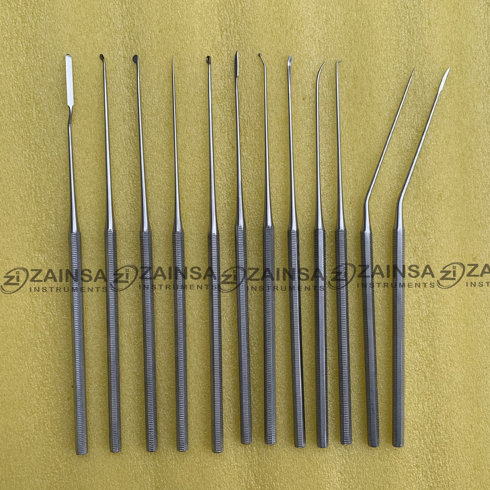 Shea Ear Operation Micro Repositor Set of 12 Pcs Surgical ENT Instruments Set