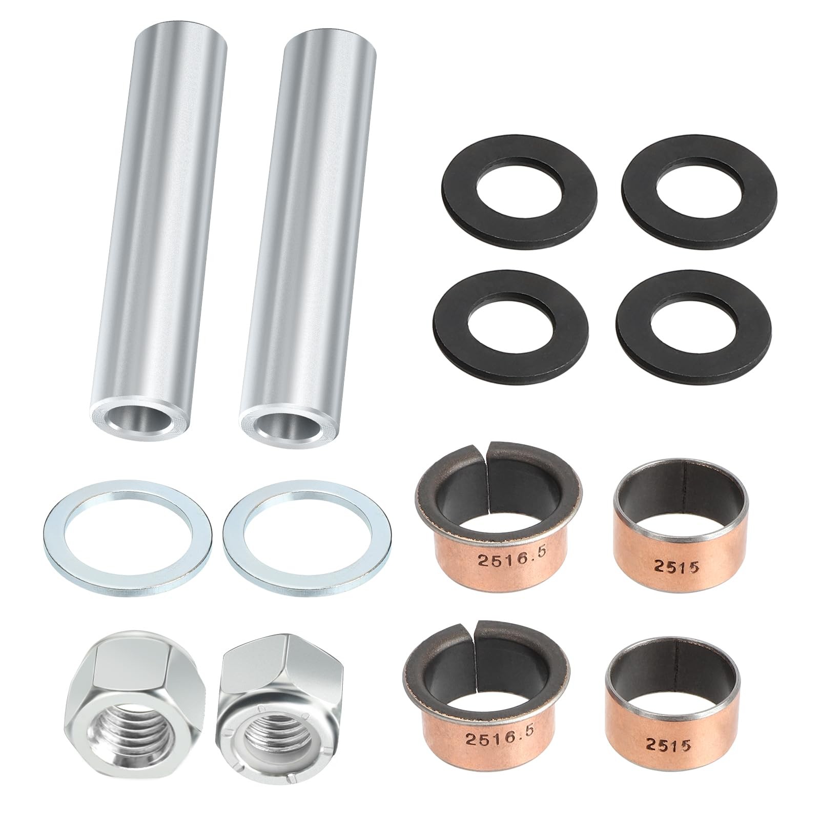 JAVIK Spindle King Pin Tube Bushing Kit for EZGO TXT/PDS 2001up 70648G01 7074...