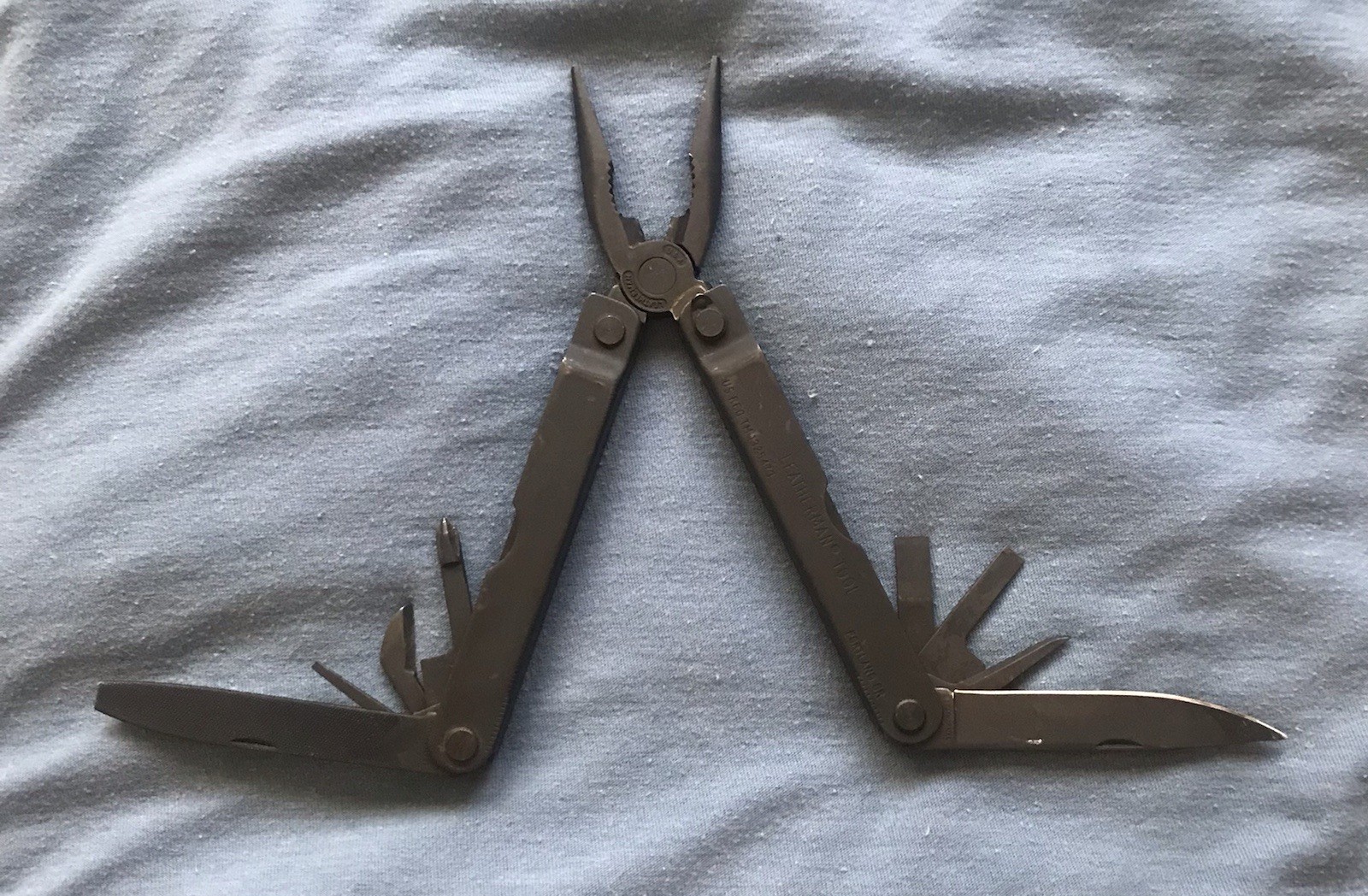 Vintage Leatherman 1325473 Black Oxide Multi Tool - Pre 1992