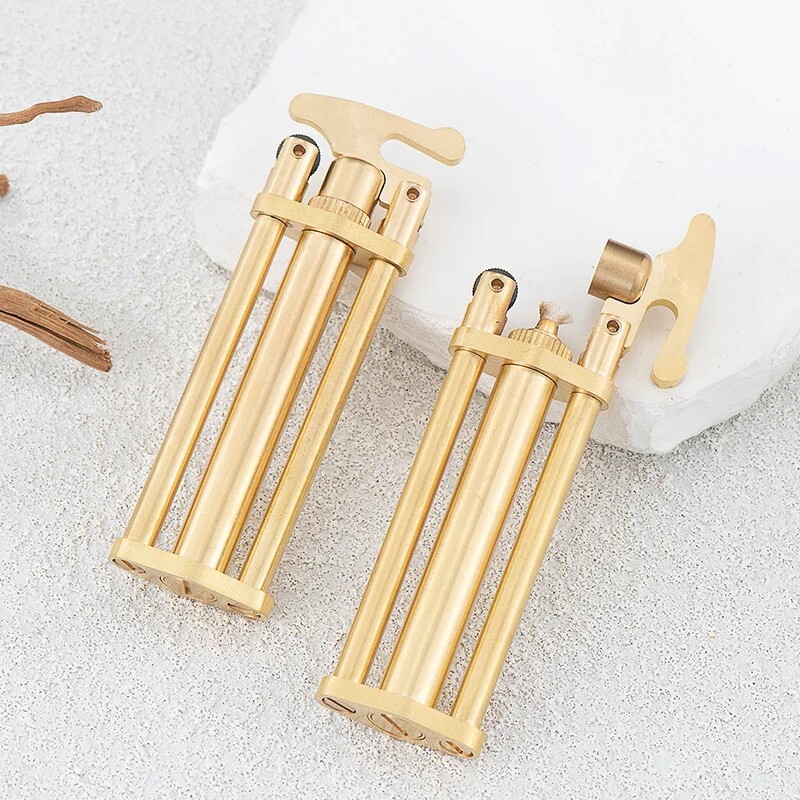 Brass handmade slim Retro Petroleum Lighter