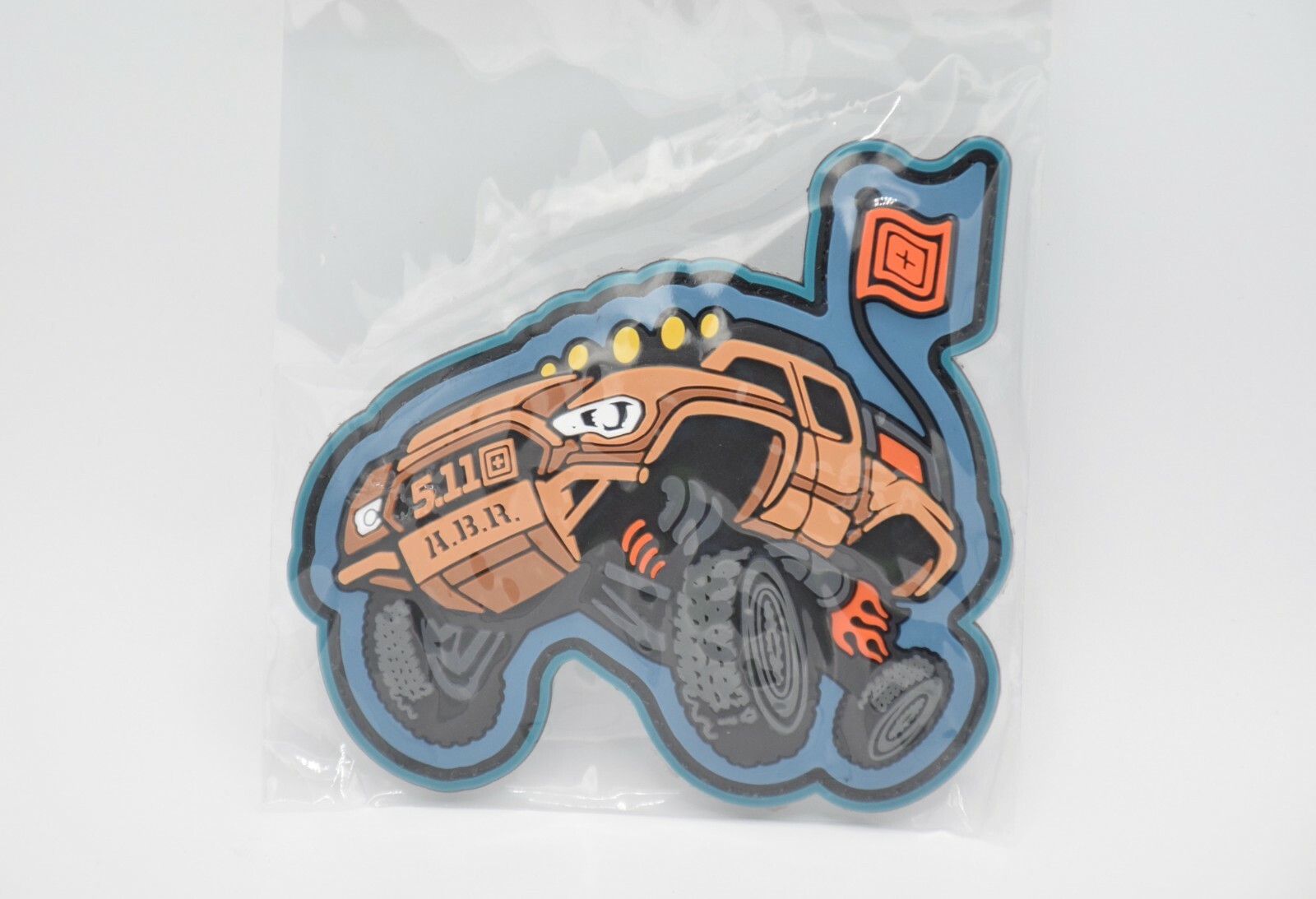 5.11 TACTICAL OFF ROAD "TACO" VEHICLE PATCH LOGO PATCH HOOK/LOOP BACKING