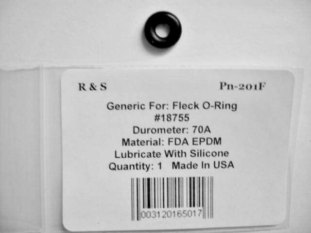 Fleck 18755 o-ring / R&S 201F / FDA EPDM Material