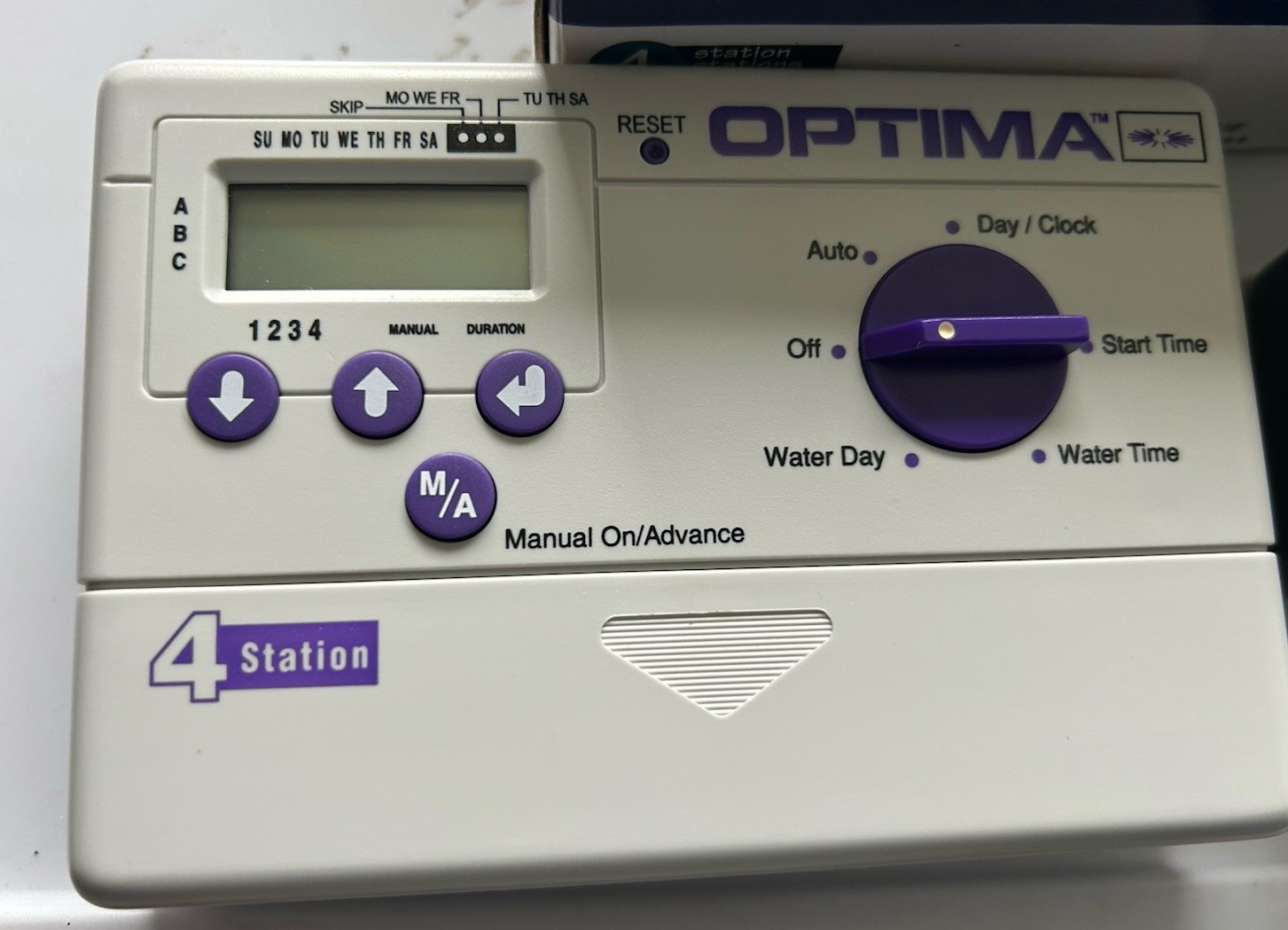 Optima 4 Single Program Sprinkler Timer Garden Watering Controller PRT-4 New