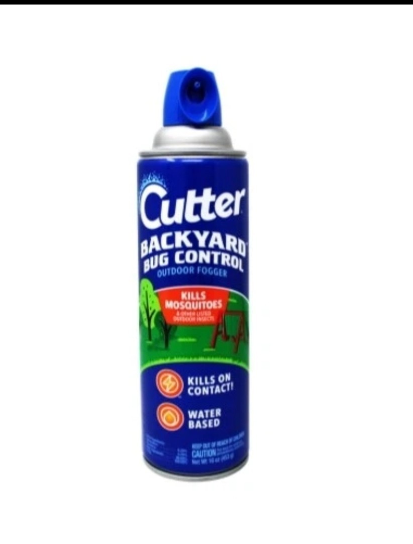 2 Pack Cutter Outdoor Bug Control Mosquito Killer Fogger Spray 16 Oz Each Can