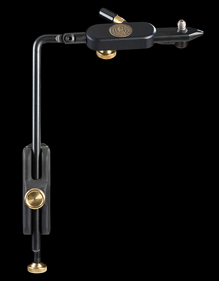 REGAL MEDALLION CLAMP FLY TYING VISE W/ REGULAR JAWS & C-CLAMP BASE FREE US SHIP