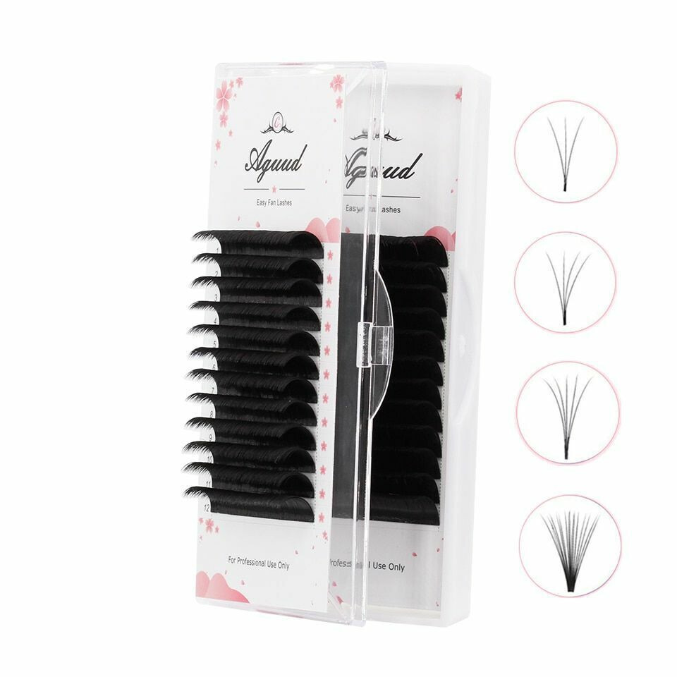 Easy Fan Lashes Auto Bloom Individual Cilia Eyelash Extension C CC D DD