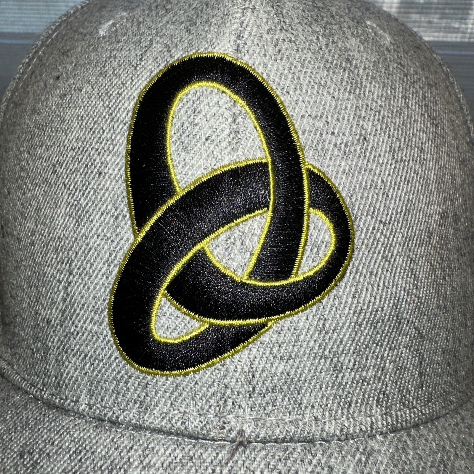 CIY.Com/Move Black Letter Logo on Heather Light Gray Hat Cap Snapback Snapback