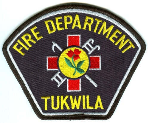 Tukwila Fire Department Patch Washington WA v3
