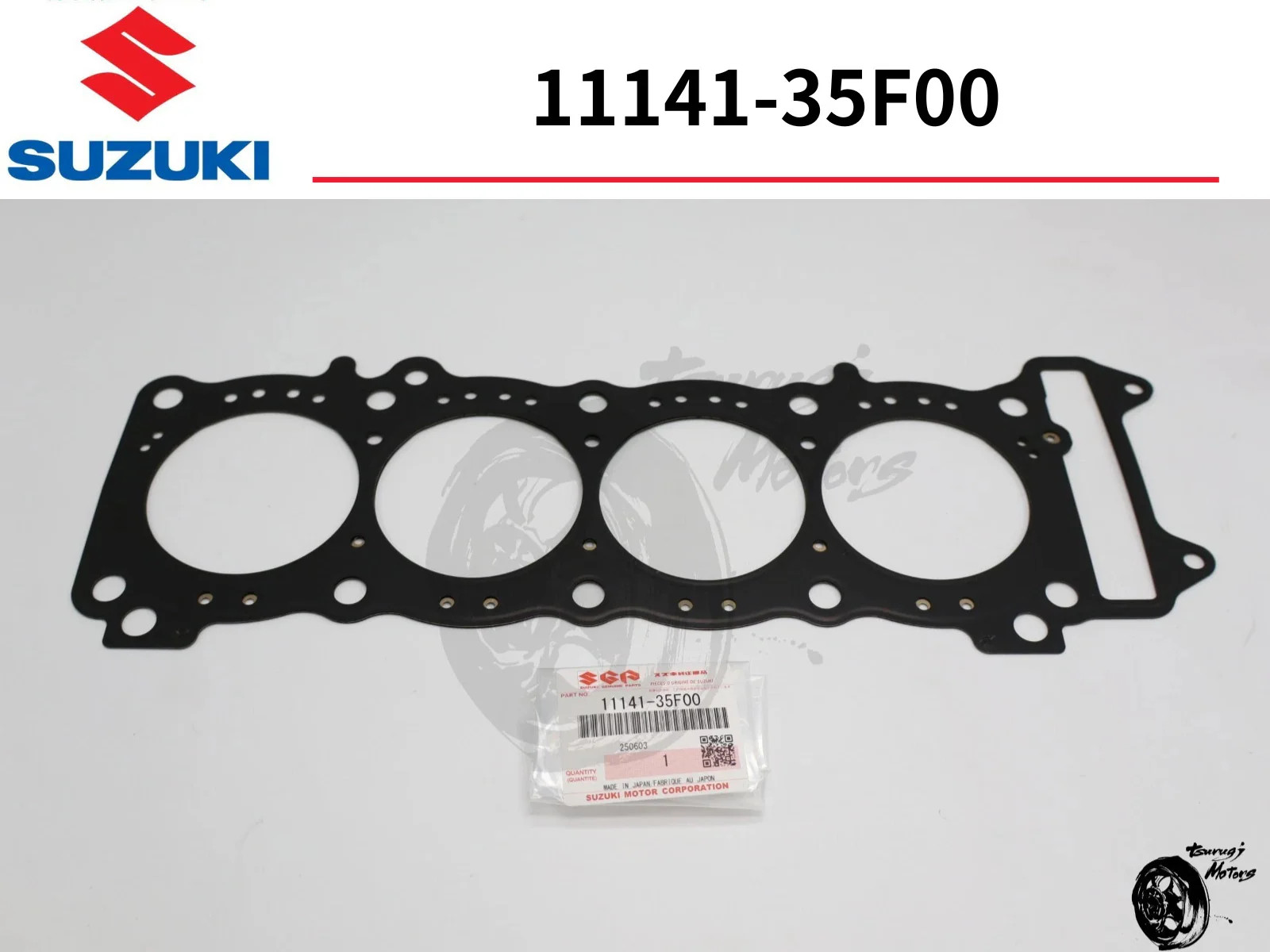 Suzuki 750 GSX-S GSX-R ENGINE CYLINDER HEAD GASKET OEM GSX-R1000 11141-35F00