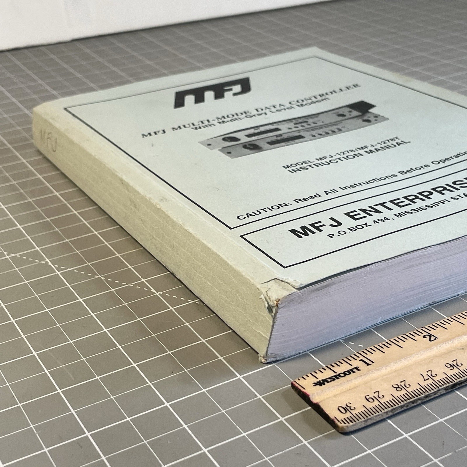 VTG 1990 MFJ-1278/MFJ-1278T Multi-Mode Data Controller Manual