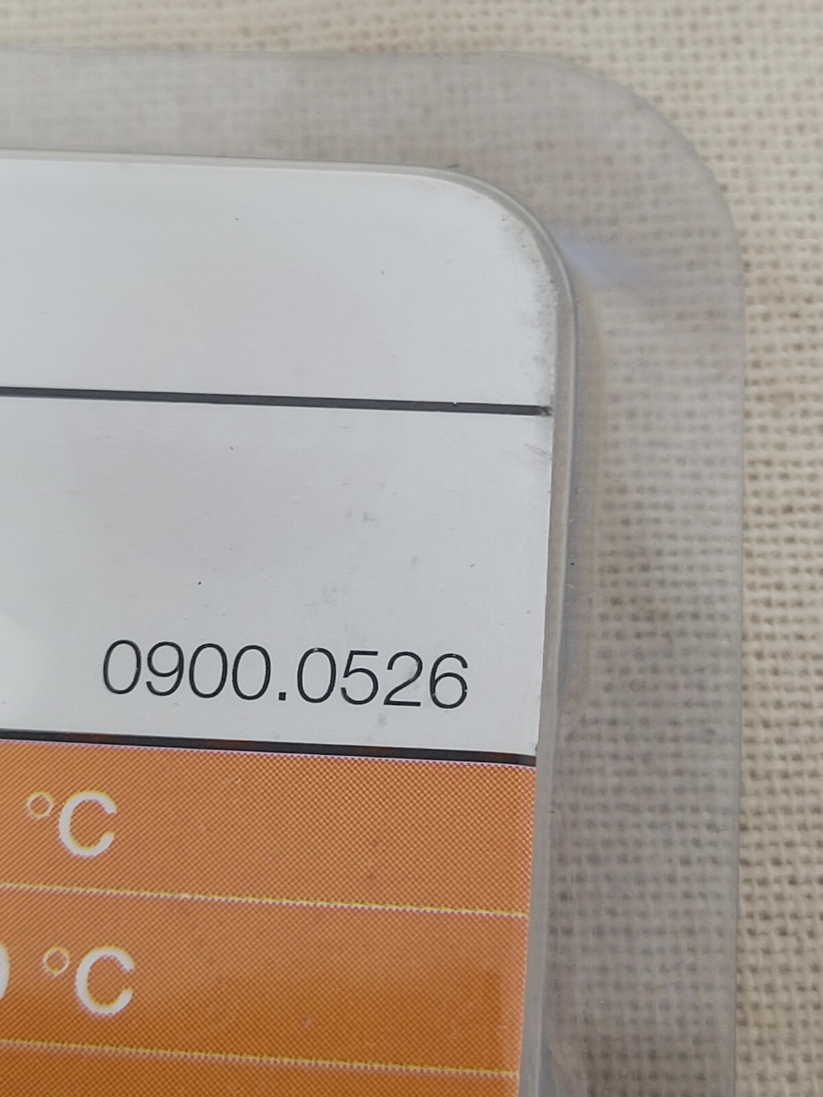 testo mini penetrating thermometer reads Celsius Only