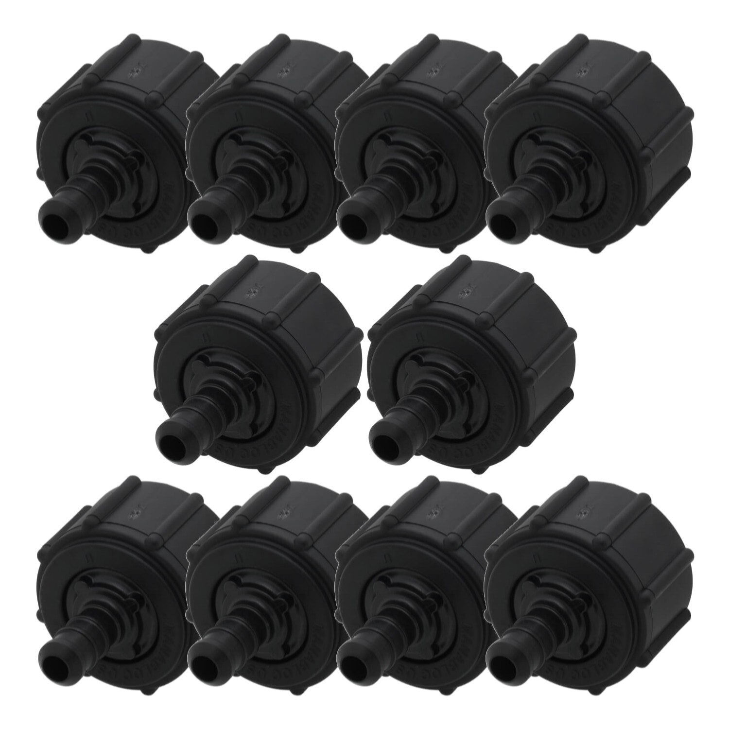 Viega 50023 3/8" PEX Crimp (PolyAlloy) x 1/2" ManaBloc Port Adapter (Pack of 10)
