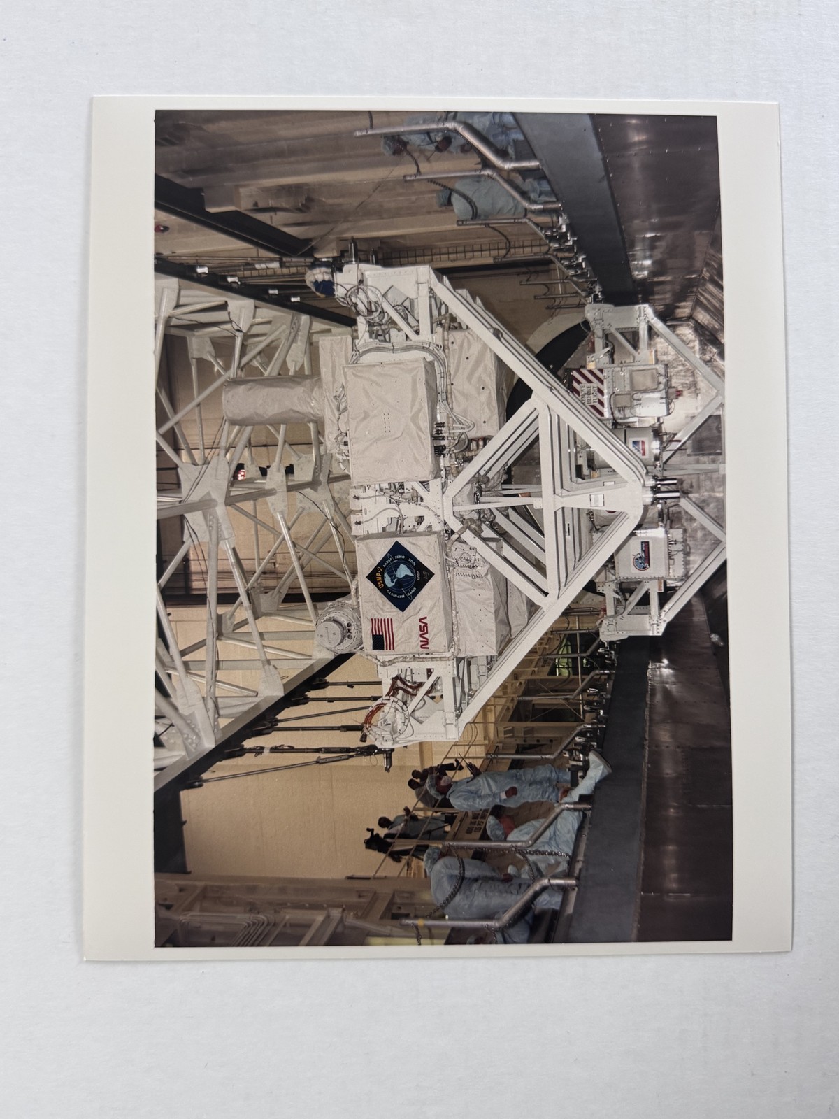 NASA STS-62 OAST-2 Payload Transfer to Payload Canister Press Photo B