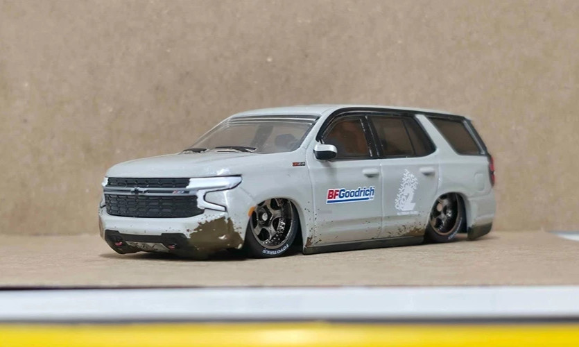 Lowering Base Frame 3D Printed For 1/64 Scale Greenlight Chevy Trucks & Tahoe