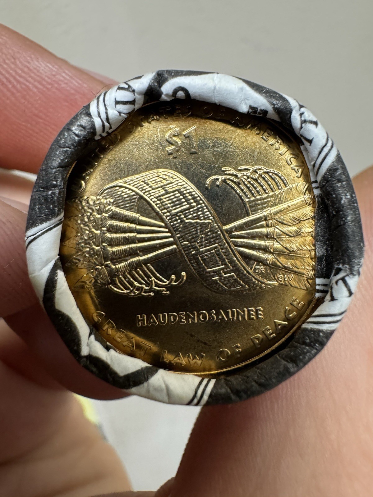 2010 P Sacagawea Dollar Roll - Original Mint Wrapped Roll