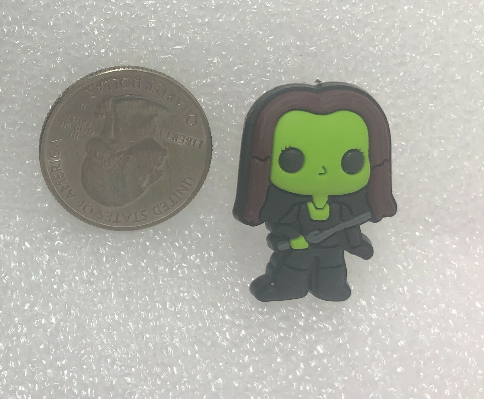 Guardians Of The Galaxy Gamora Rubber Straw Buddy Buddies