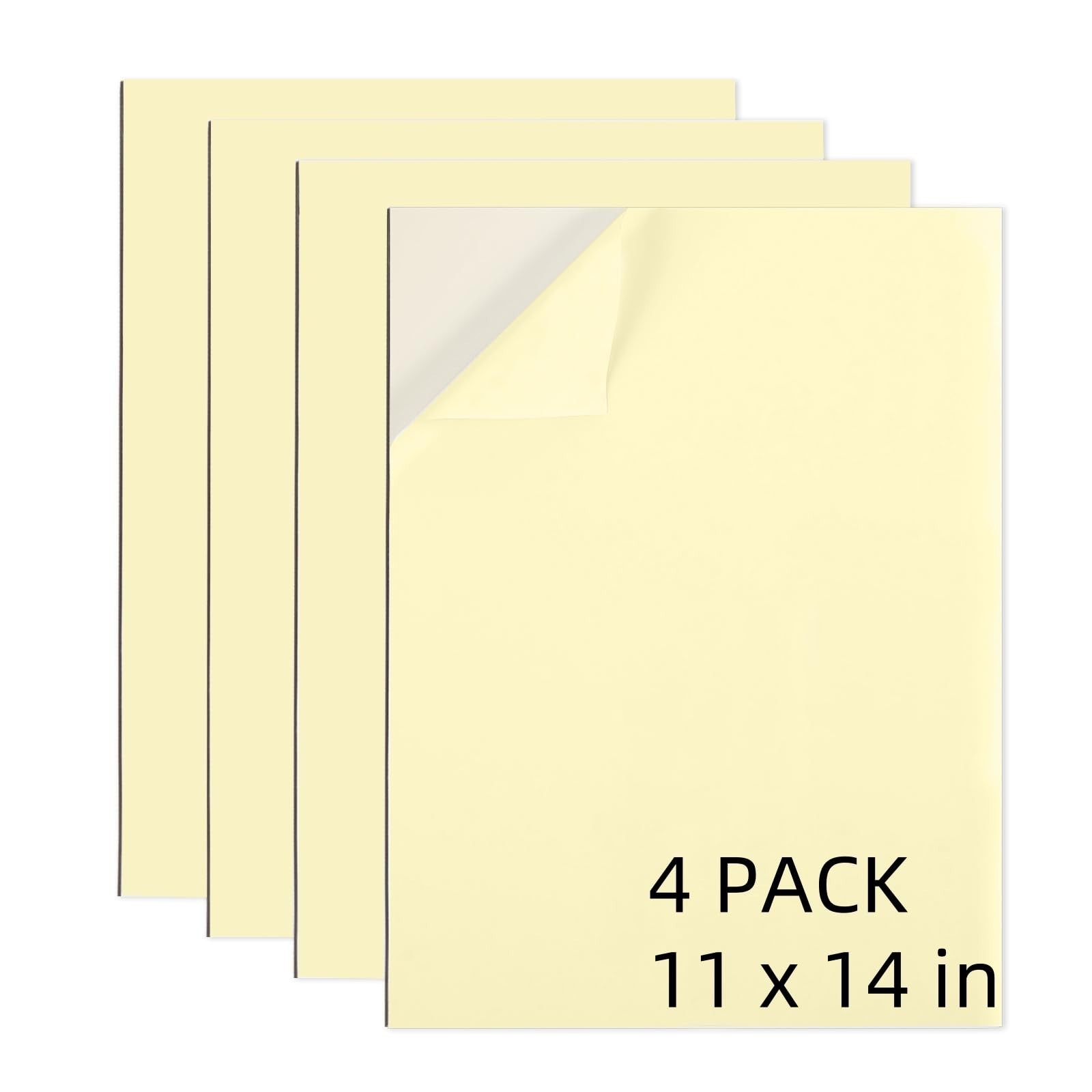 AXELIP Self Stick Mounting Board 11 X 14 inch 2mm Thickness, for Cross Stitch...