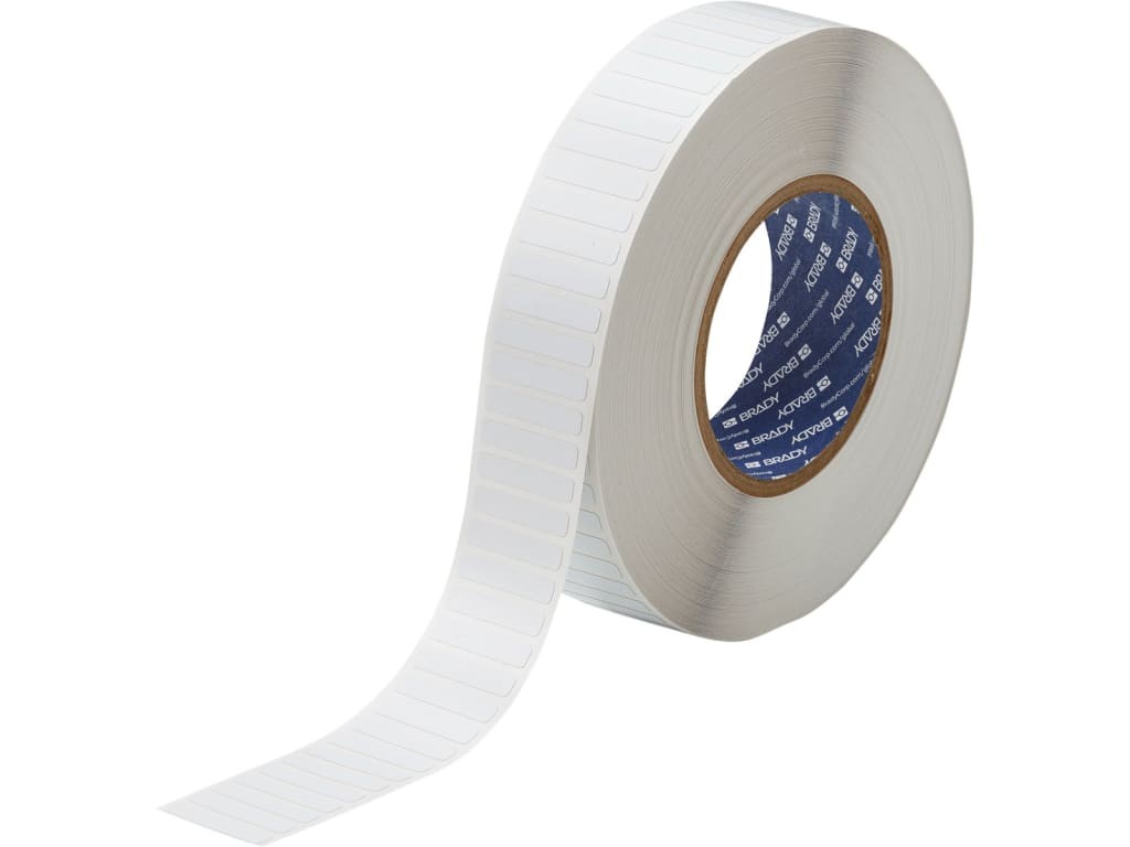 Brady THT-43-719-10 - 1.250 IN X 0.250 IN (31.75 MM X 6.35 MM) 10000/EA