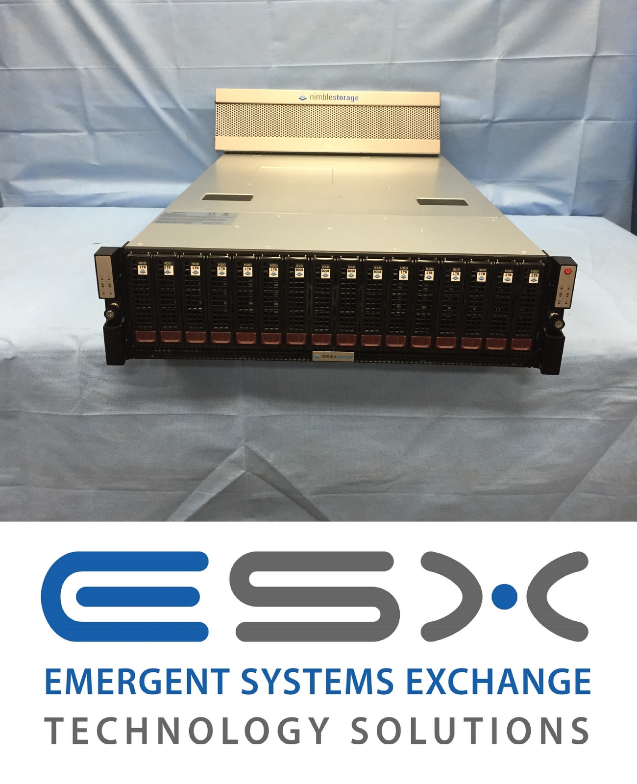 Nimble Storage CS500 - 12 x 3TB, 4 x 600GB SSD, and 10Gbe ports - We Buy Nimble