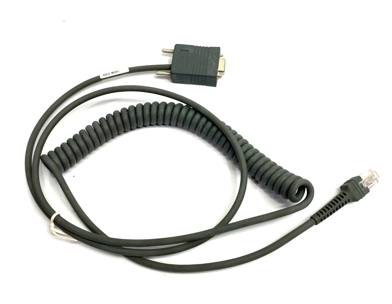 Symbol 25-66732-21 Barcode Scanner Sprial Cord Cable Assembly