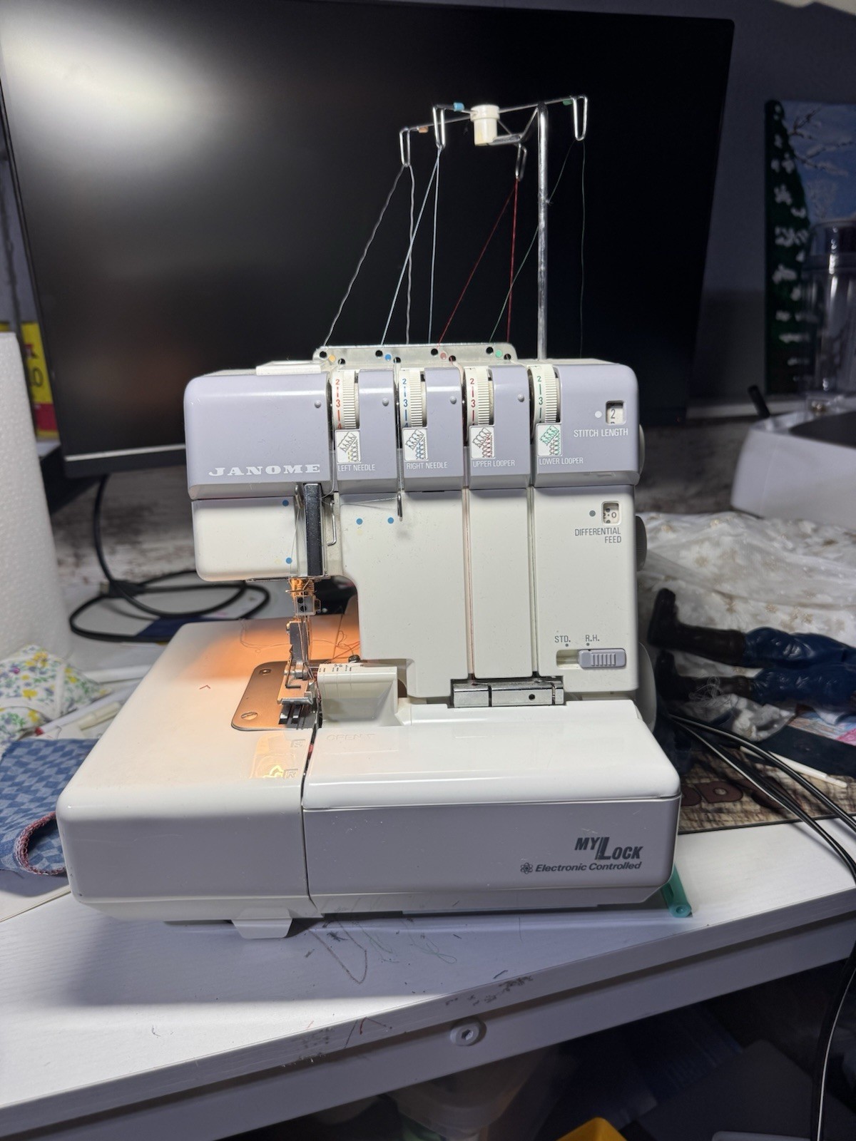 Janome MyLock 634D Mechanical Sewing Machine