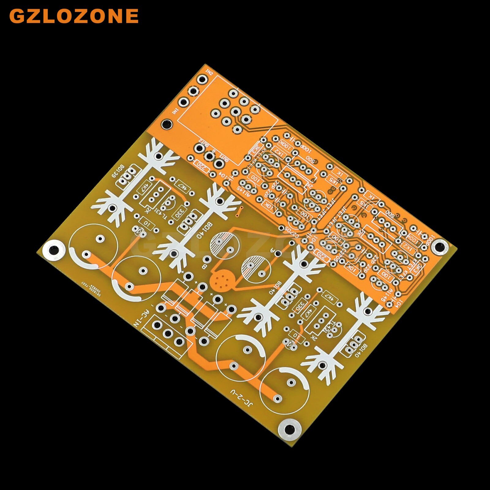 JC-2 Class A Fully Symmetrical FET CPI Parallel Power Supply Pramplifier PCB
