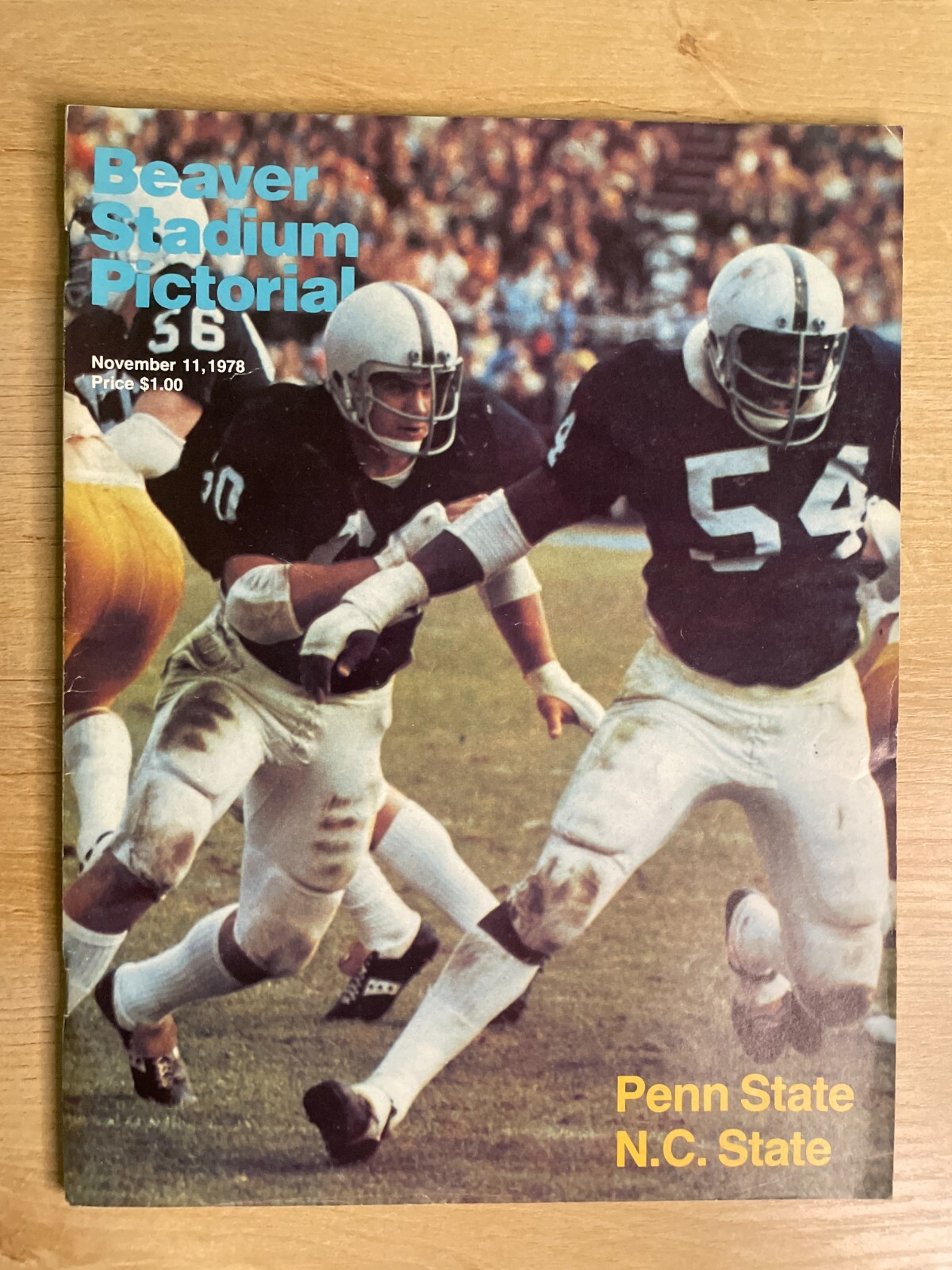 Beaver Stadium Pictorial November 11, 1978 Penn State Vs. N.C. State B2394