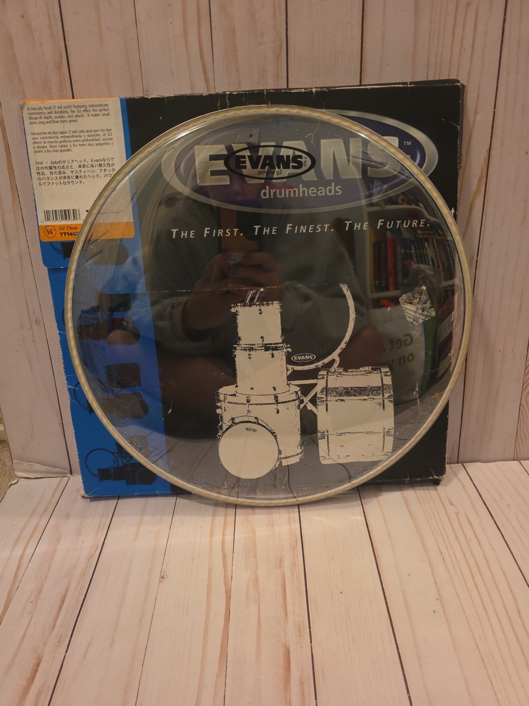 Evans G2 Clear Drumhead - 14"
