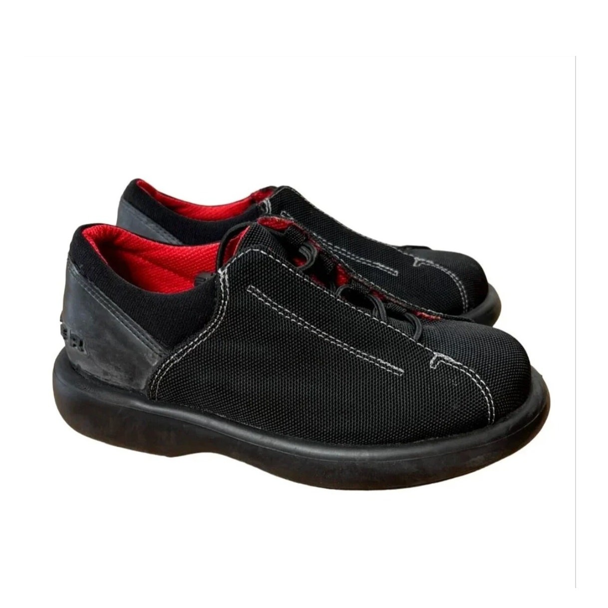 Camper Womans 5 Path Canvas Sneakers $159 Slip On Shoes Toggle Lace COMFORT