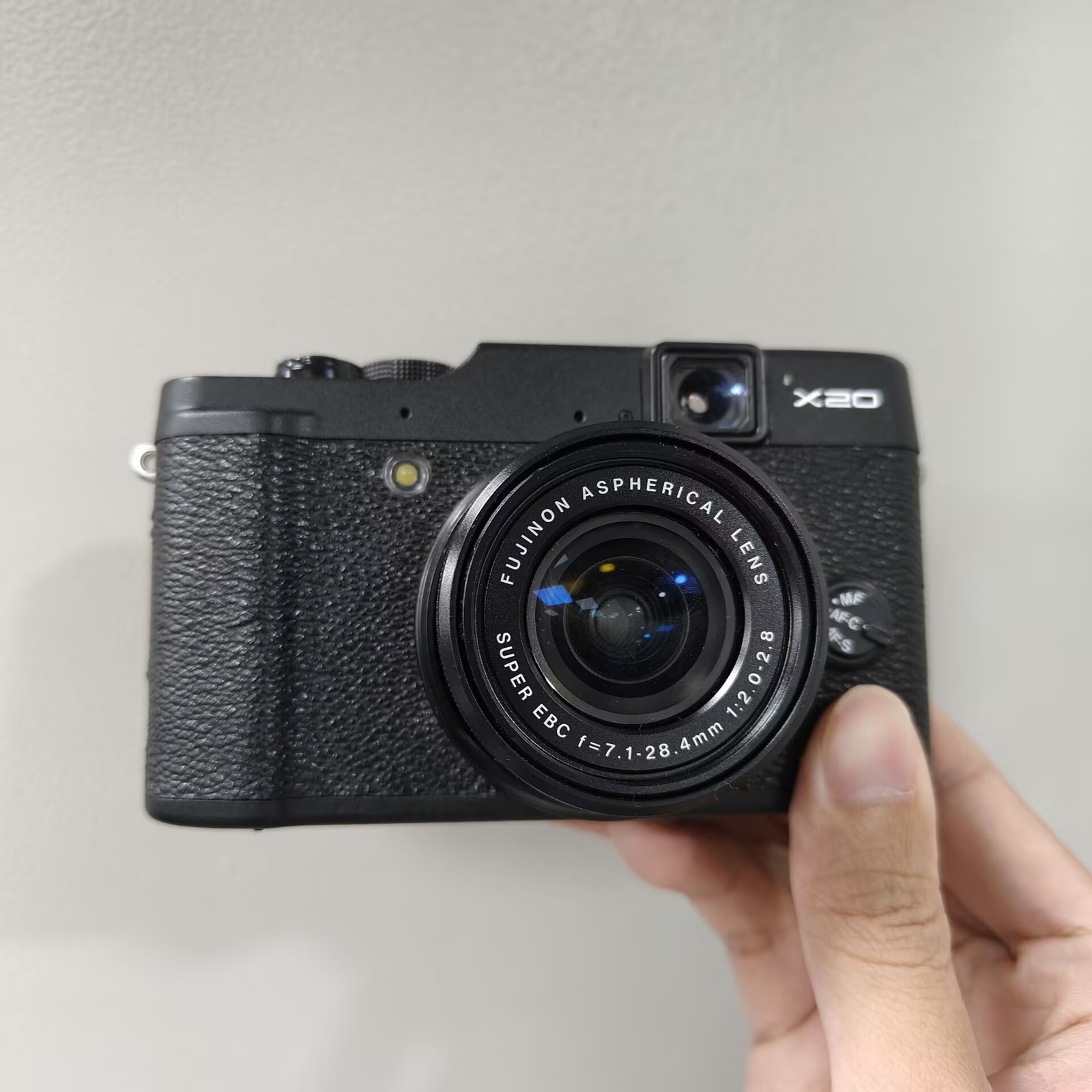 Fujifilm X Series X20 12.0MP Digital Camera 4x Zoom Lens Black W/Battery&SD Card