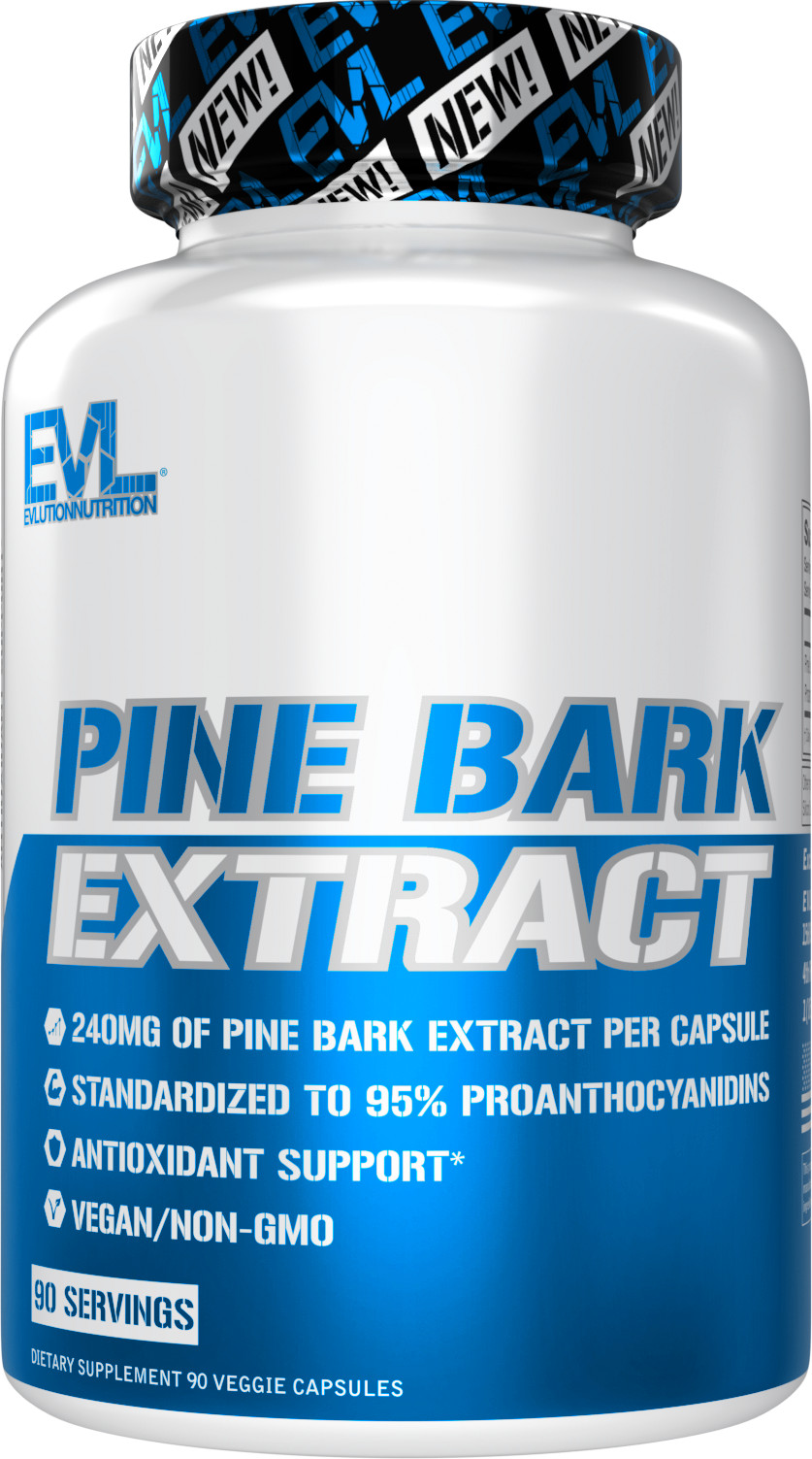 Evlution Nutrition Pine Bark Extract - Antioxidant Support - 90 Servings