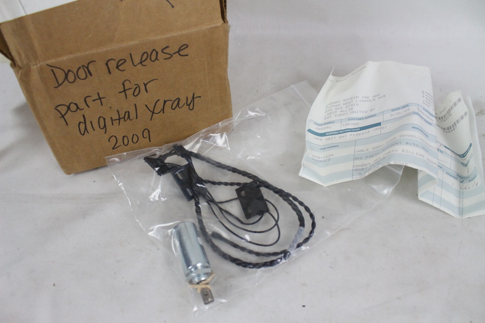 New NIB Henry Schein Digital X-Ray Door Release Sensor Solenoid Sala-Burgess