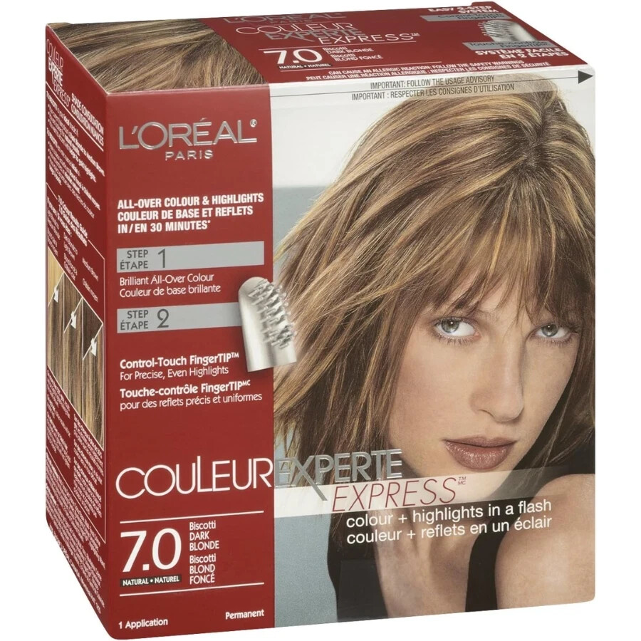L’Oreal Couleur Experte Express Hair Color 7.0 Biscotti Dark Blonde Canada