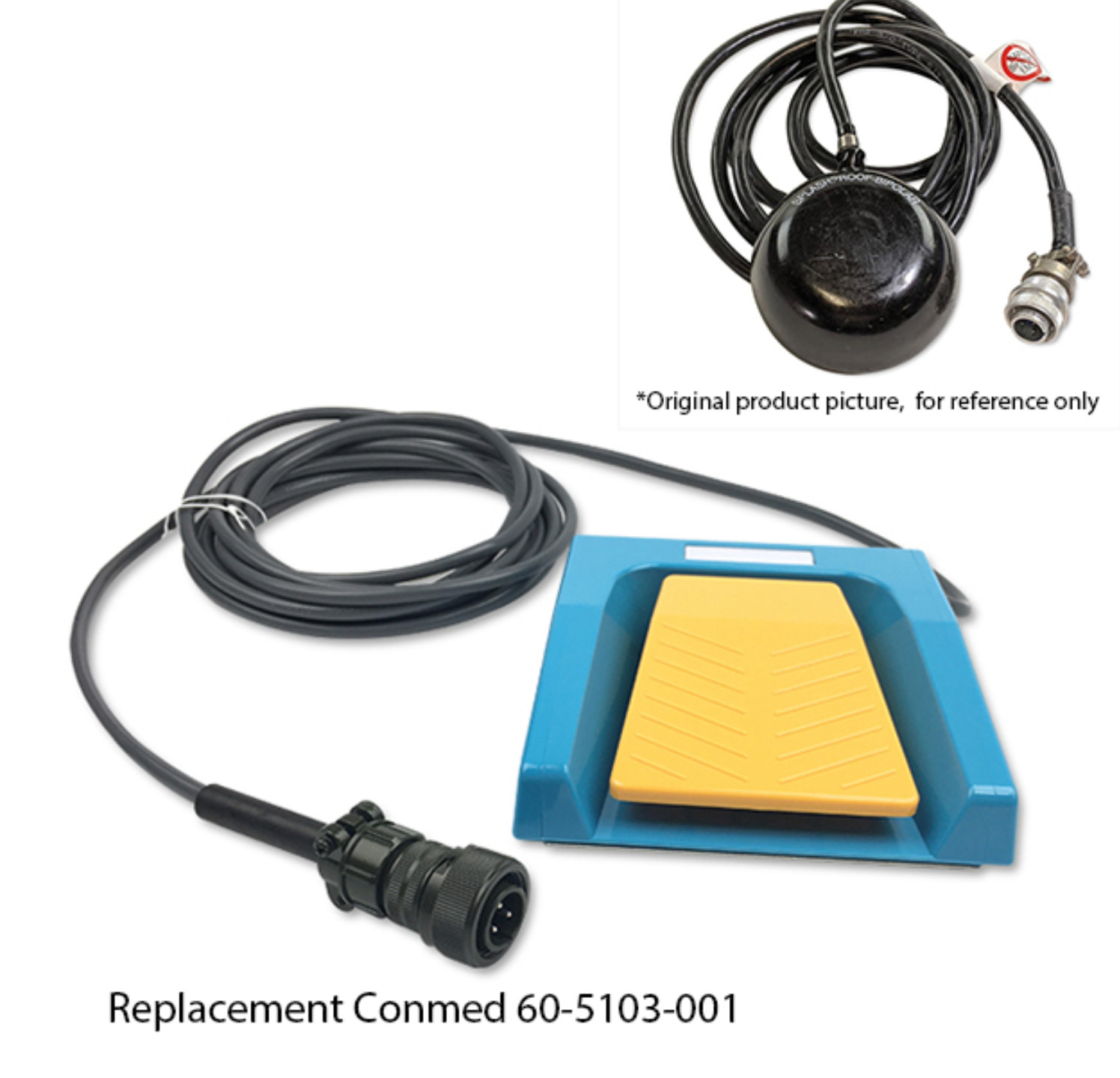 CONMED System 5000 Compatible Bipolar Footswitch 60-5103-001 - Same Day Shipping