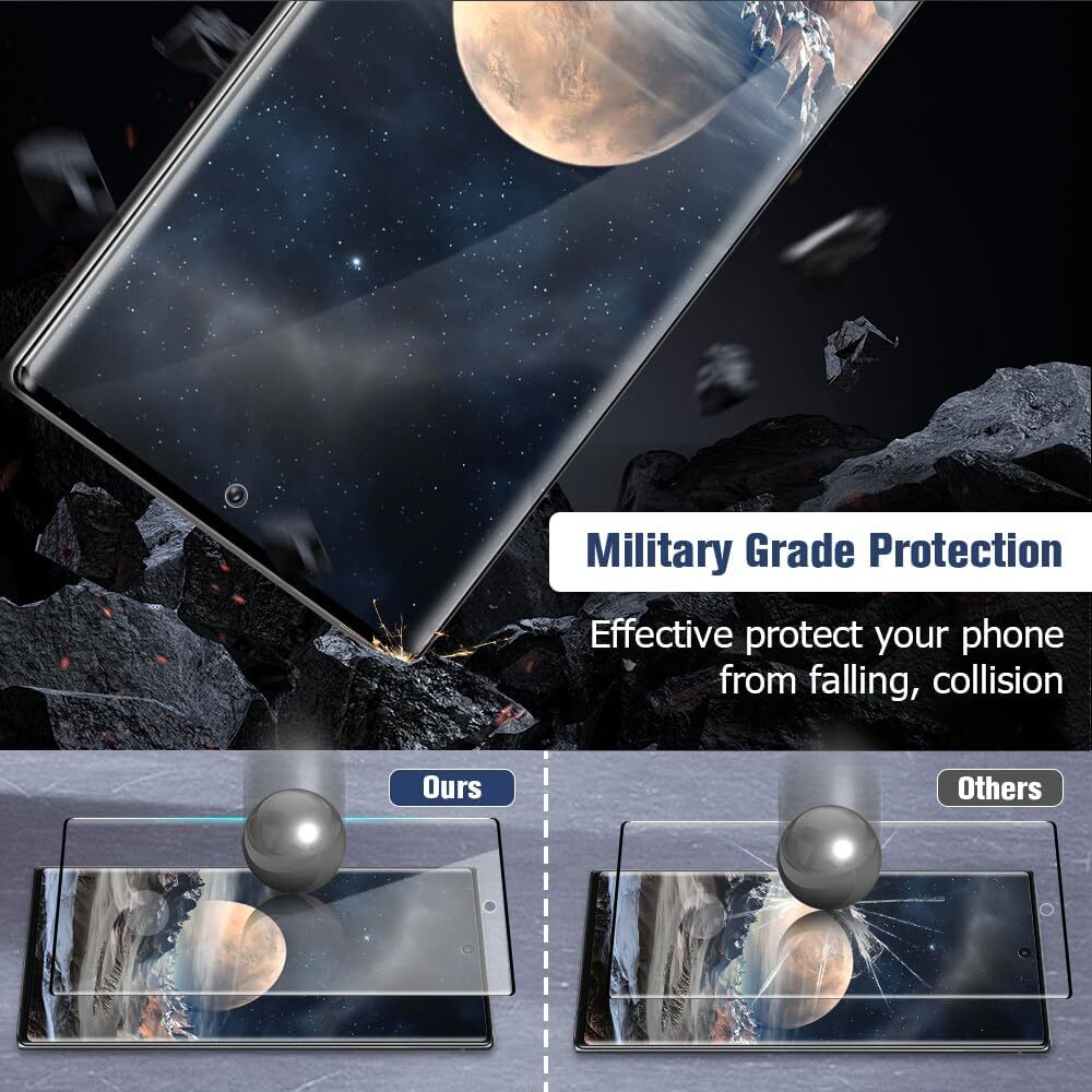 5-Pack Tempered Glass Screen Protector For Samsung Galaxy Note 10 Note 10+ Plus