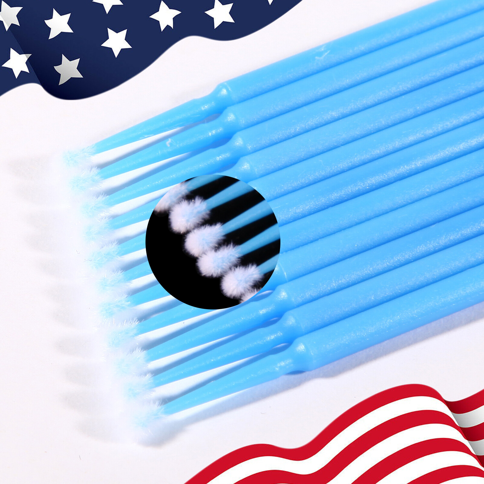 100-1000 Microbrush Micro Brush Applicator Tips (Regular, Fine, Super Fine) ez