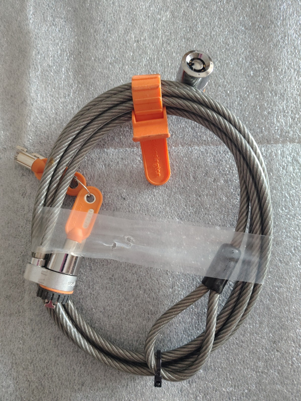 Kensington Keyed Laptop or Bicycle Lock