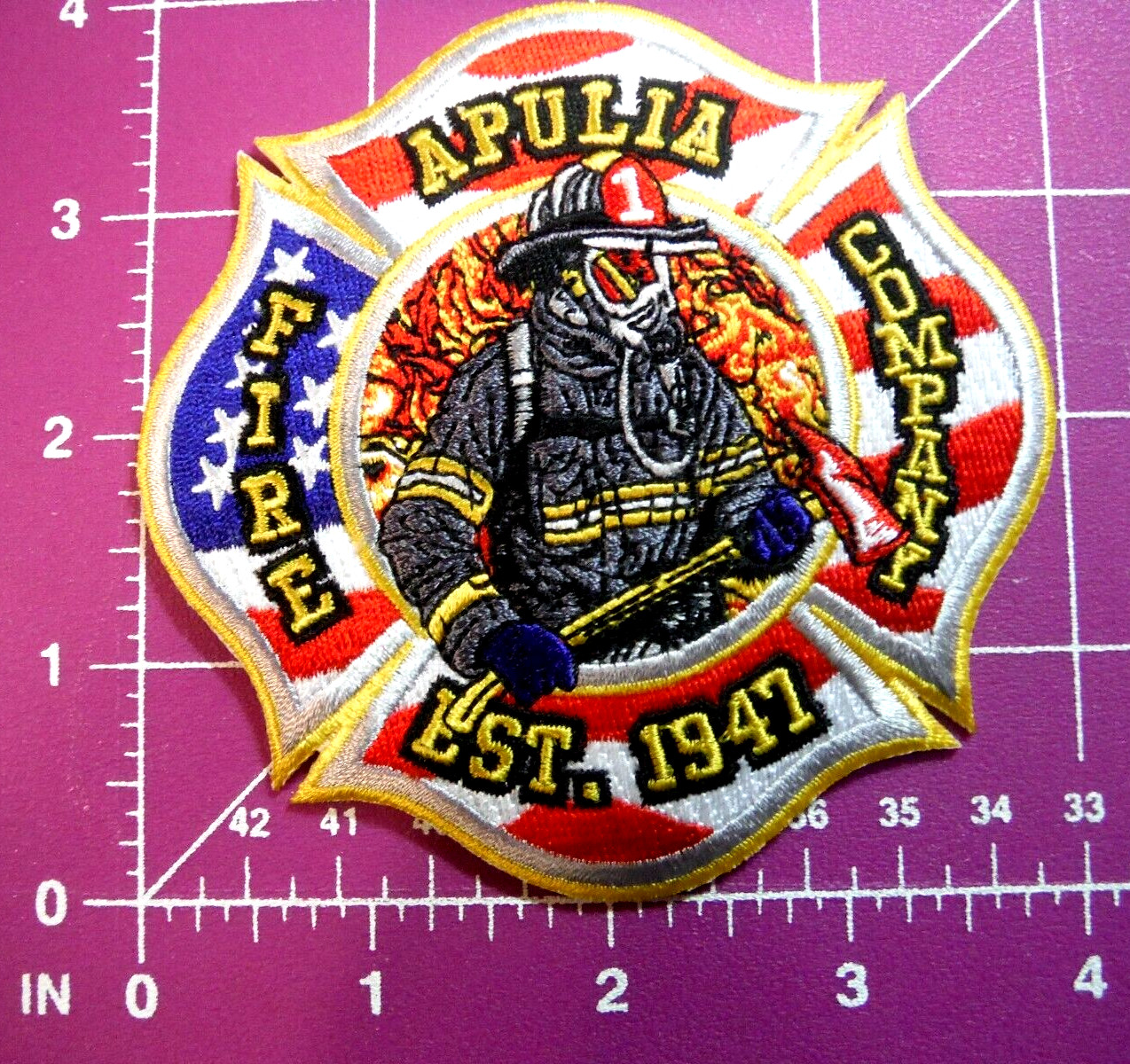 APULA Station NY Fire Company patch