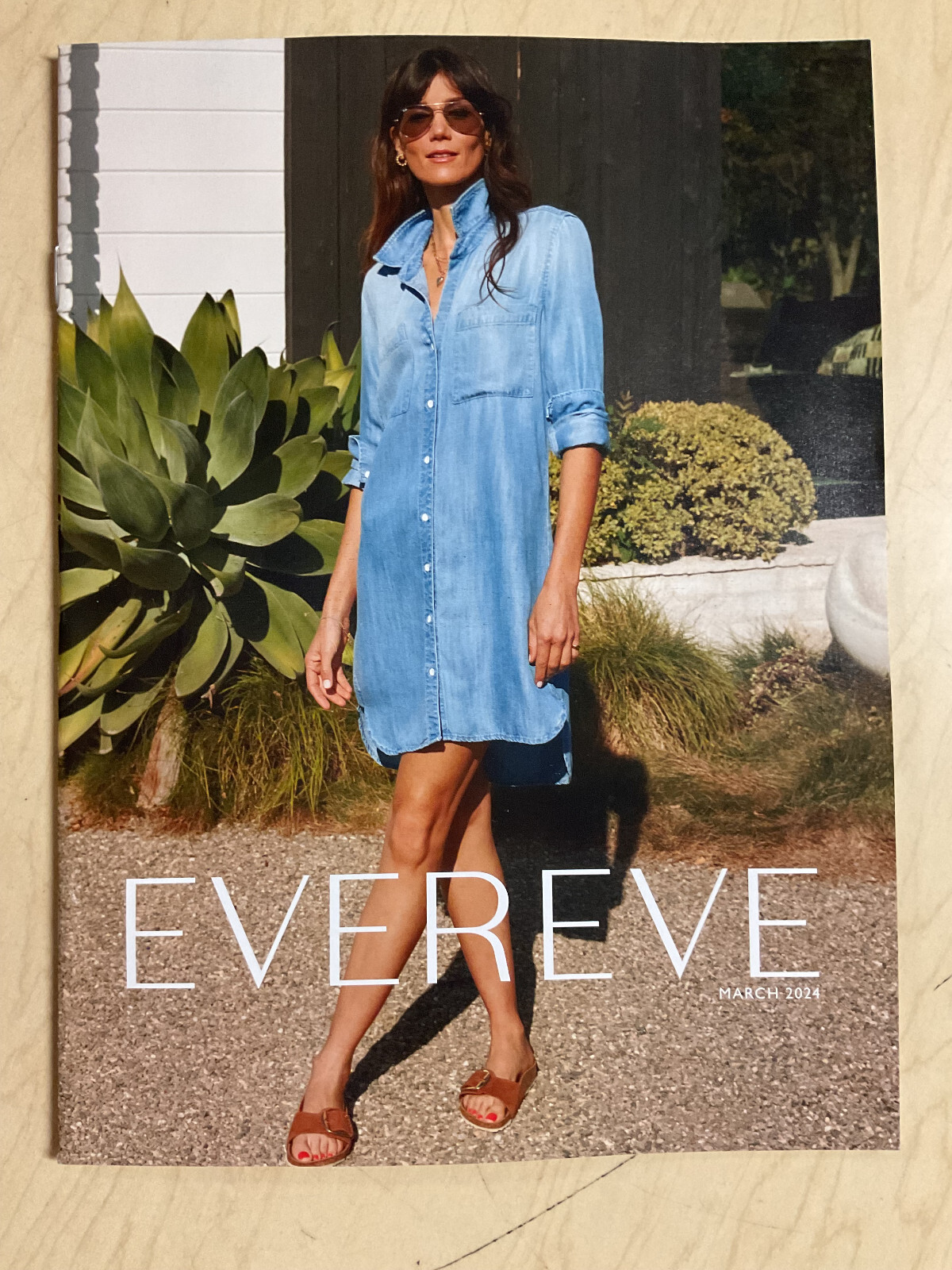 march 2024 Evereve catalog contemporary women's fashion 36 pages
