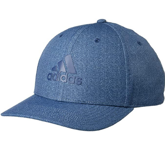 NEW adidas Men Golf Digital Print Snapback Pickleball/Golf Hat-Navy Blue GQ6675