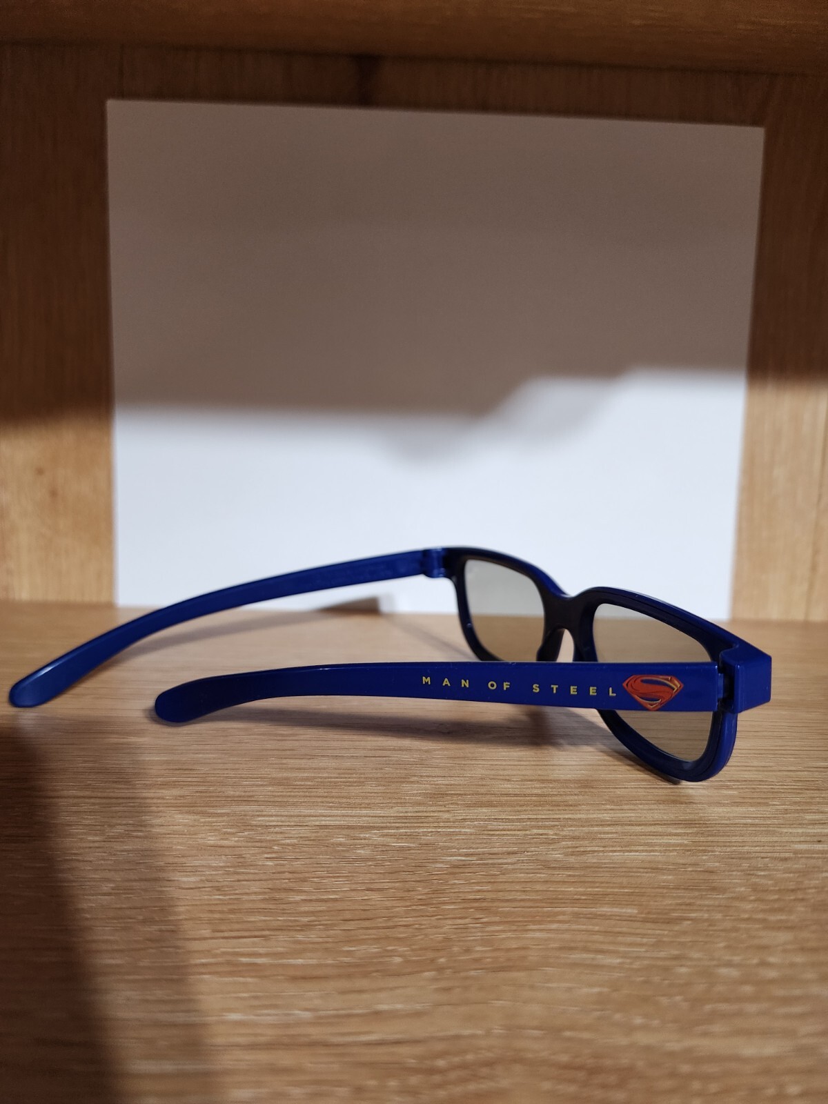 2011 SUPERMAN MAN OF STEEL MOVIE ADULT 3D GLASSES