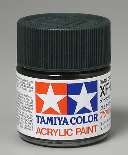 Tamiya Acrylic XF-61 Dark Green 3/4 oz Paint Jar 81361