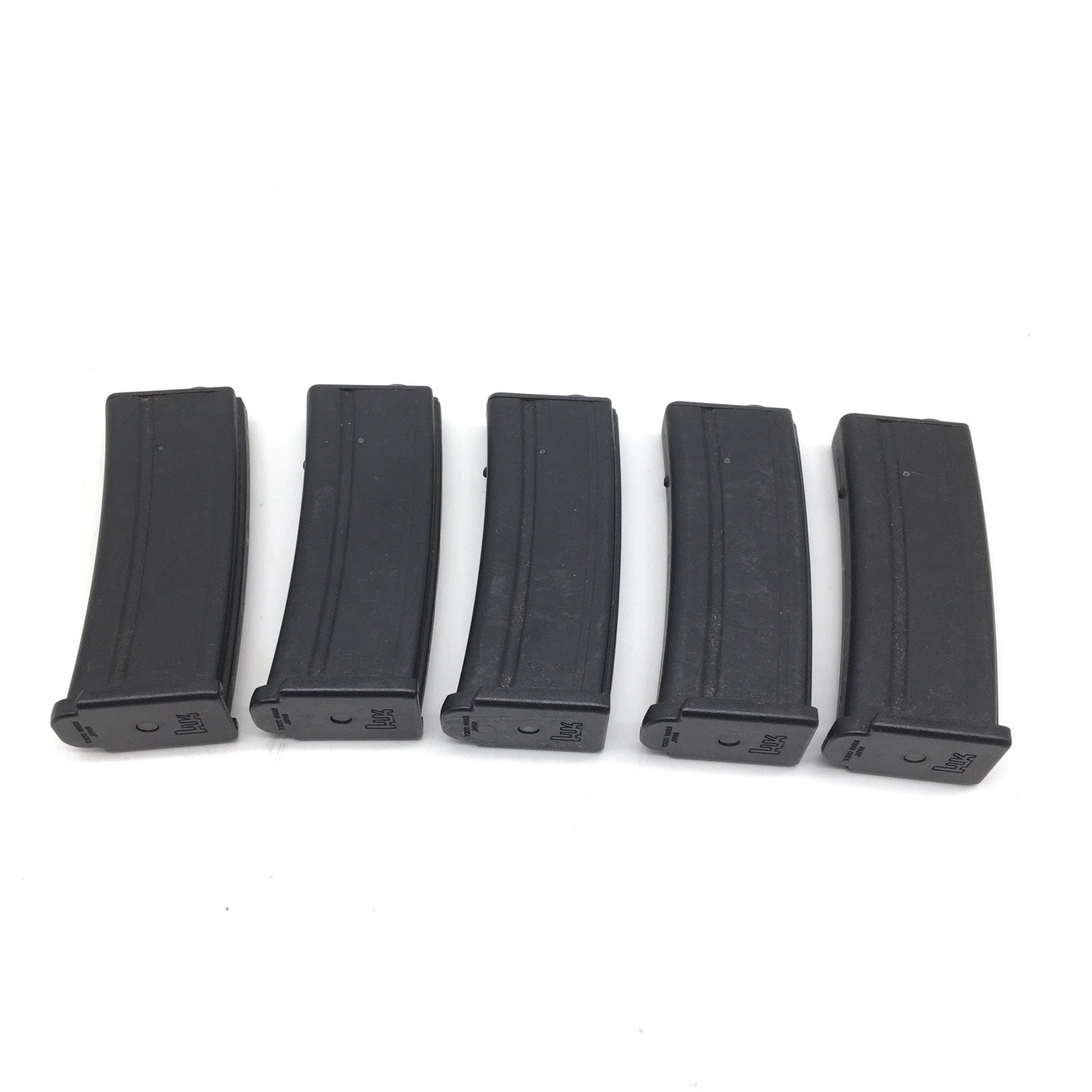 H&K HK MP7 Airsoft Magazines Only Tokyo Marui Japan 4.6x30 5/05 Lot Of 5