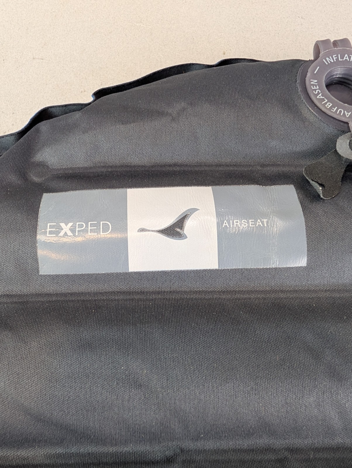 Exped Air Seat Inflatable Lightweight Pad Blue