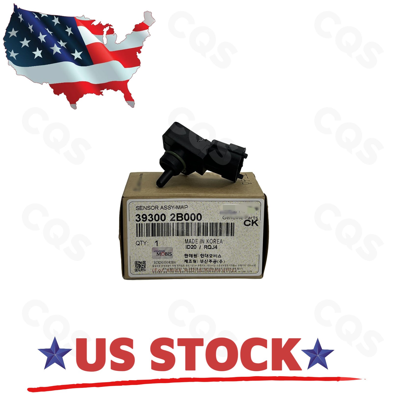 NEW  US STOCK HYUNDAI KIA MANIFOLD PRESSURE SENSOR MAP SENSOR 393002B000/2B100