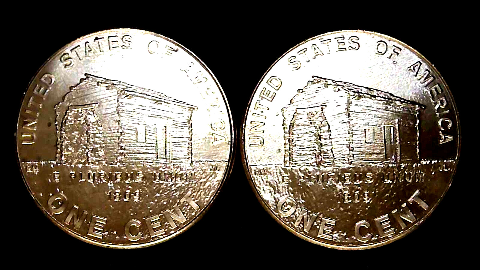 2009 P D 1C Lincoln Bicentennial Cent Early Childhood  2 coins BU Red 24la1019-3